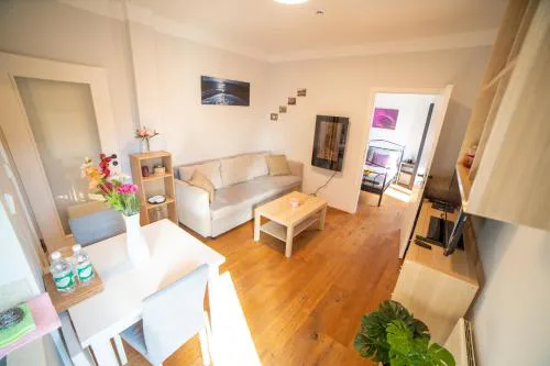 Apartmán Andrasa v Krkonoších se saunou a terasou