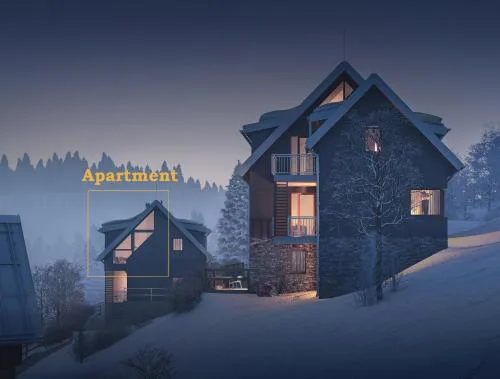 Stylový apartmán v Krkonšském národní parku