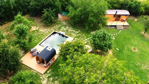 Glamping Tři oříšky na Vysočině