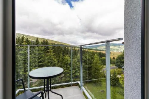 Blue apartment by Mountain ways