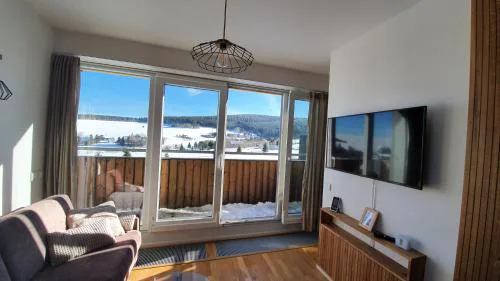 Mezonetový apartmán se dvéma balkóny a výhledem