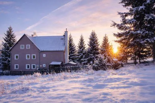 Forest House near Klínovec with 5 Independent Apartments