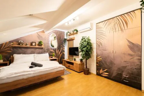 Stairs to heaven - attic apartment in the center of Brno
