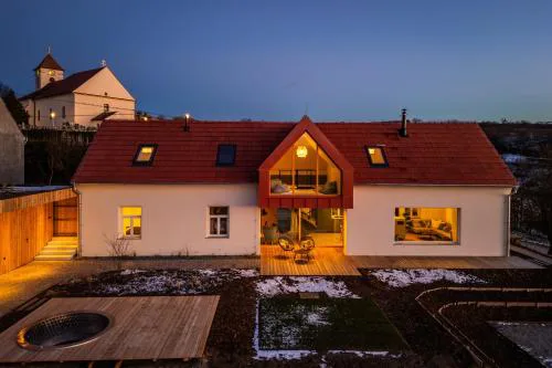 Chalupa v Kobylí s wellness a výhledy