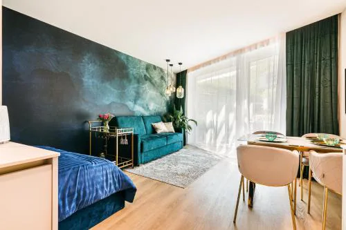 Boutique studio Diorit with garage and terrace