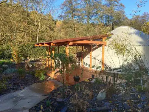 glamping v jurtě na Hranáči