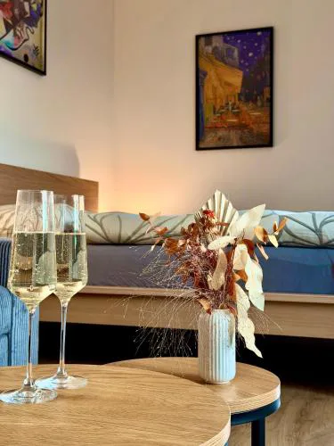 Slunečný apartmán s předzáhradkou Pasohlávky