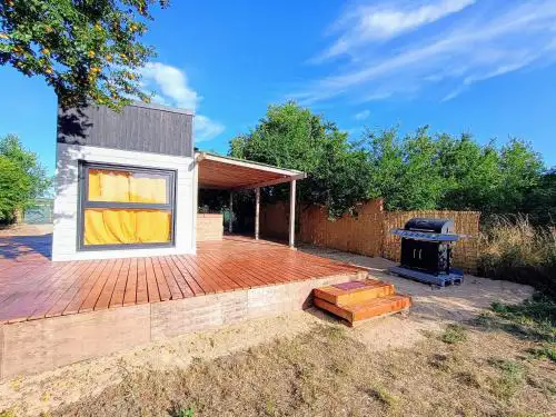 Tinyhouse u Novomlýnských nádrží