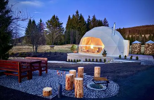 Glamping Geodome Horní Blatná