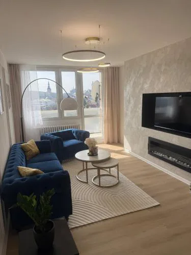 Panoramic apartment with a view of Kutná Hora