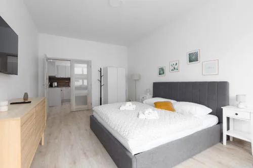 Apartment with 2 bedrooms with kitchen near metro