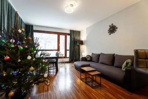 AuriApartments Karlín 2KK s terasou a parkováním