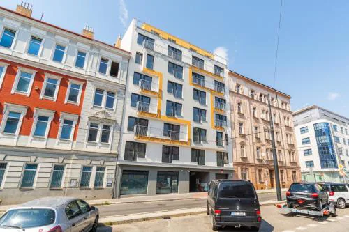 Brand new two room apartment #34 with free secure parking in the center