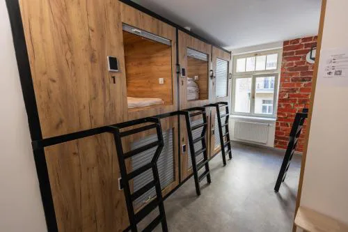 Capsule hostel Andel Centre SPIRIT