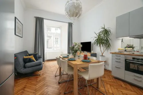 Comfortable and cosy apt a few steps from Dancing House and Naplavka Dance