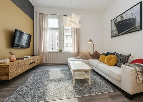 Cozy apartment with 2 bedrooms in New Town