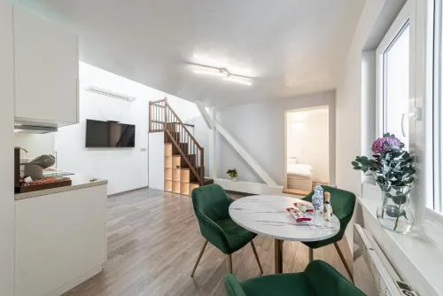 Deluxe mansard suite in Karlin