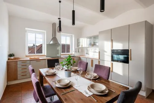 DOT 3 bdr Apartment with Tyn Cathedral View & AC