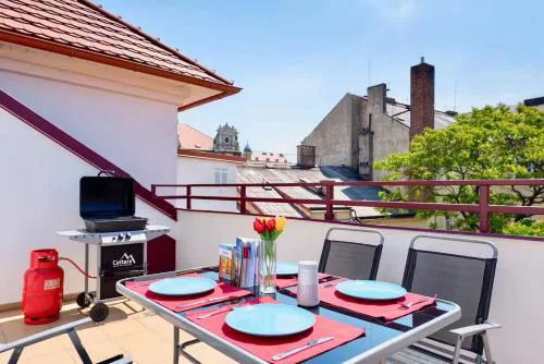 Duplex City-Centre Apartment with a Sunny Terrace