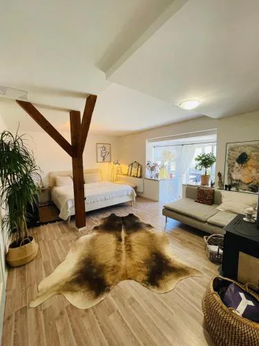 Flat with heart and art nearby centre of the Prague