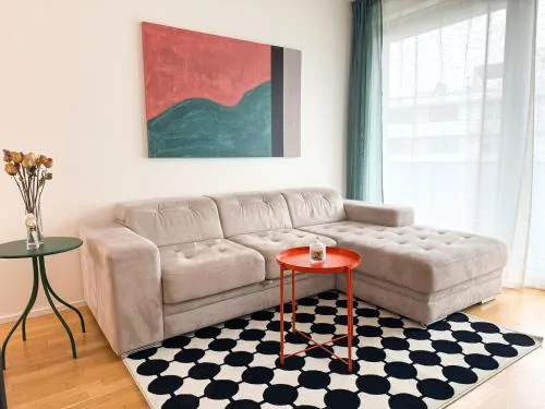 New Modern Apartment in Center with Terrace and Parking