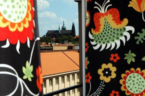 Panorama Prague Castle with Terrace