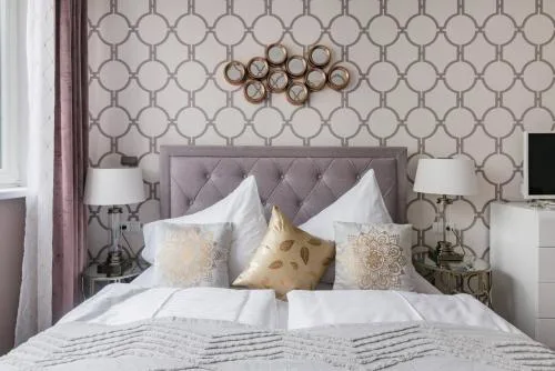 Pastel Art Deco 3BDR Ruterra Apt