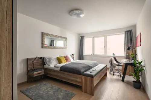 Prague Days - Apartment with Balcony and Parking in Trendy New Residential Area in Karlín