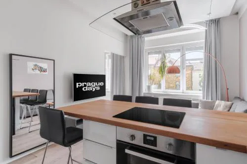 Prague Days - One-bedroom Apartment with Courtyard View in Karlín