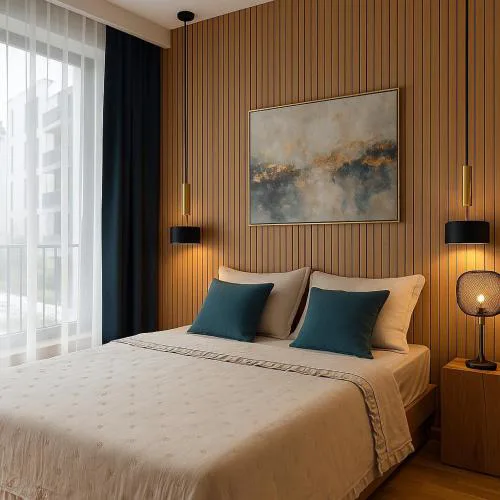 Private luxury appartment with terrace and garden