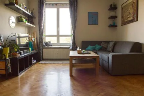 Sunny family apartment in Prague Žižkov