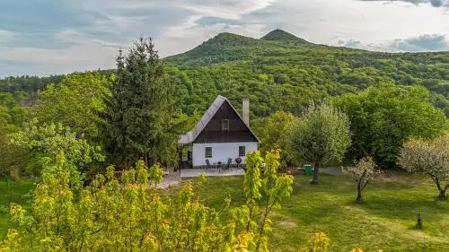 Chata obklopena přírodou