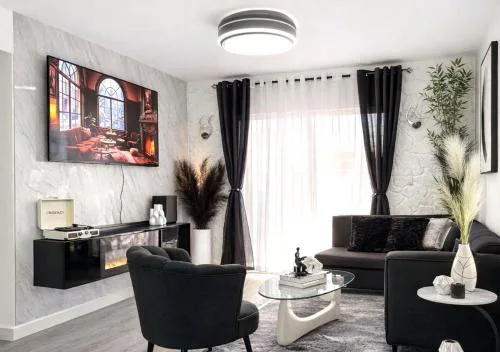 Comfy & Secure Modern 2BR Apartment just 5 minutes from Airport in Boca Chica