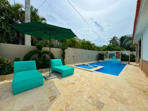 Villa Luxury Cabarete Private Pool & 3BR near Kite Beach