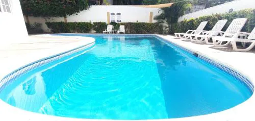 2-Bedroom Beach Apartment 50m from the Sea and Pool