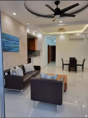 3BR Oasis Near Beach with Pool, Parking and Security