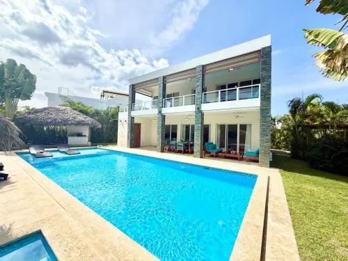 4bd Villa Azure in Oceanfront Comm Sosua Ocean Vil
