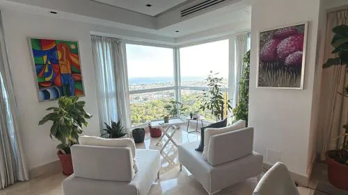 Panoramic Ocean & Park View Luxury in Anacaona