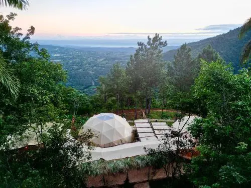 Eco Domes Couples Getaway - Waterfall and Mountain Views