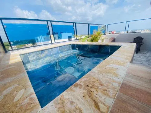 Apartment with Jacuzzi and ocean view