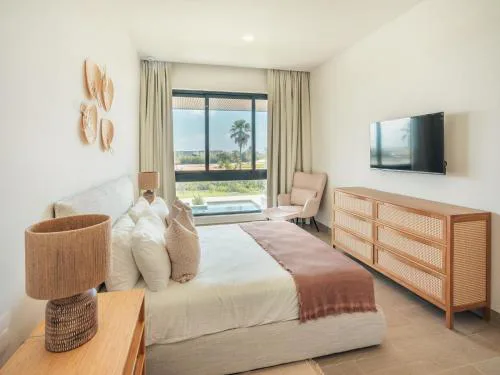 Apartment with balcony and pool view in Cap Cana