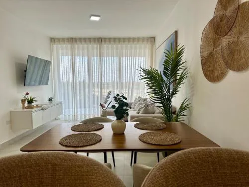 Caribbean 2BR Apartment - Facing the pool