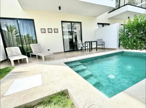 ModernApartmentDowntownPuntaCana Private Pool