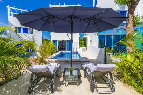 New Modern 2-lvl Punta Cana Villa in Gated Community with Private Pool & Rooftop Terrace