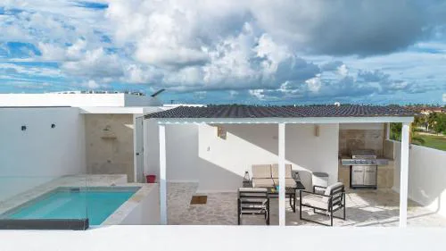 Penthouse con picuzzi privado y barbacoa en Bávaro