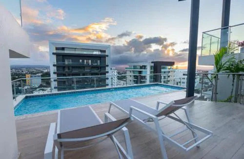 Luxury Apartment Rooftop With Two Level and Infinitive Pool