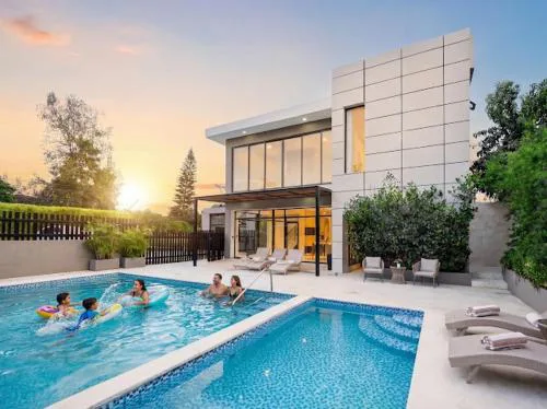 Modern 3BR Oasis with Pool 10 min to STI Airport
