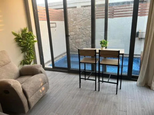 2BR Twin House With Private Heated Pool at El-Gouna -Seperate 1Bedroom & Seperate Guest studio-
