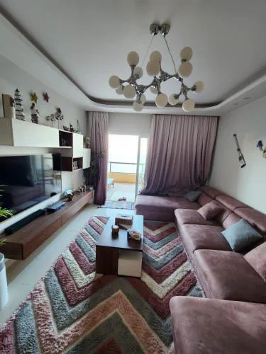 Luxury apartment with sea view and private beach
