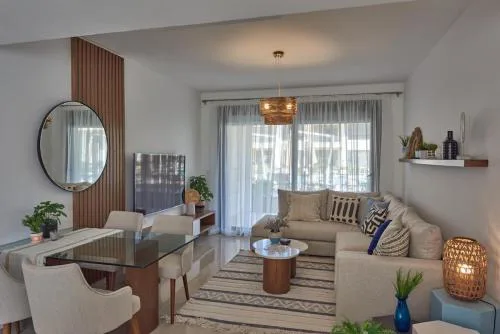 Modern 3BR Poolside Apt at Cribs El Gouna